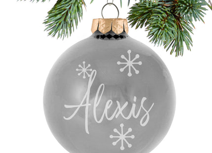 keepsake personalized april birthstone ornament – Christmas ornament, holiday tree decoration or gift