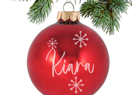 personalized personalized july birthstone ornament – Christmas ornament, holiday tree decoration or gift