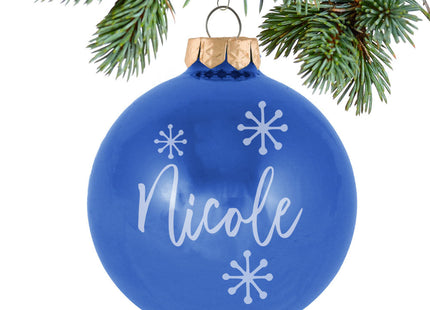 personalized personalized september birthstone ornament – Christmas ornament, holiday tree decoration or gift