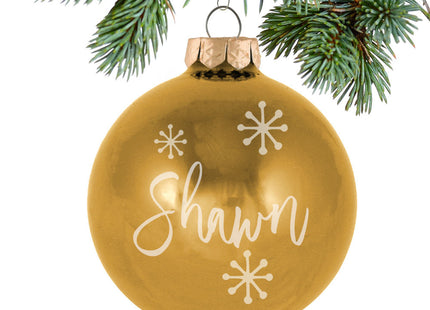 personalized personalized november birthstone ornament – Christmas ornament, holiday tree decoration or gift