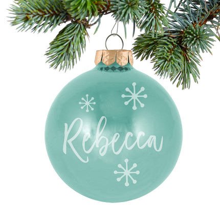 Birthstone Glass Ball Ornament