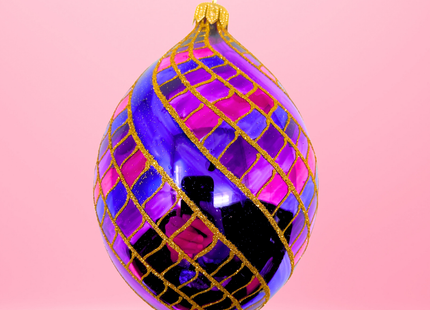 Winning Streak Spinner Glass Ornament