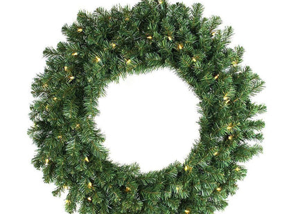 Prelit Salem Pine Wreath
