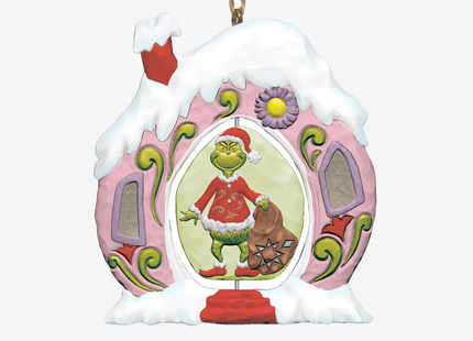 Whoville House Grinch Ornament