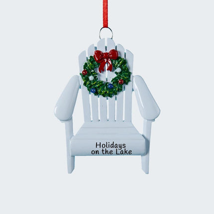 Adirondack Chair Christmas Ornament created by KURT ADLER and designed by Ornament Shop