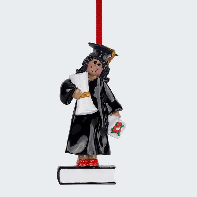 African American Graduate Ornament - Boy or Girl created by RUDOLPH AND ME and designed by Ornament Shop