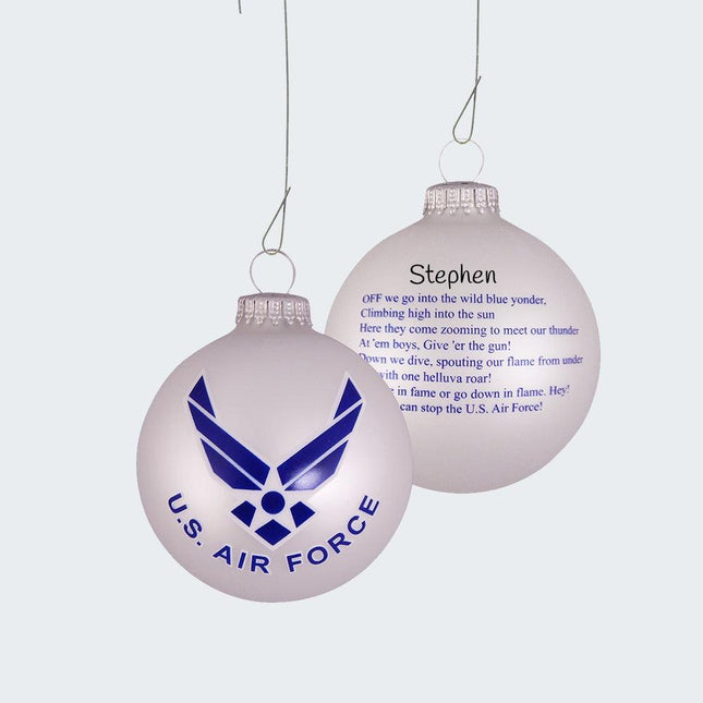 Air Force American Pride Ornament created by KREBS and designed by Ornament Shop