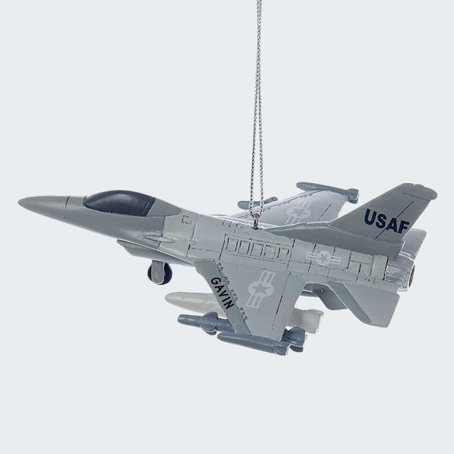 Air Force Jet Ornament created by KURT ADLER and designed by Ornament Shop
