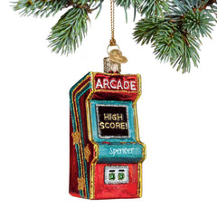 Arcade Game Ornament created by OLD WORLD CHRISTMAS and designed by Ornament Shop