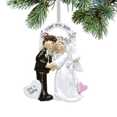 Arch Bride & Groom Ornament created by RUDOLPH AND ME and designed by Ornament Shop