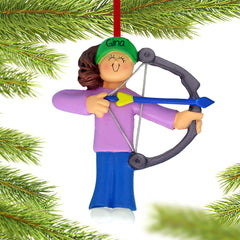 Archery Ornament - Female or Male - GENDER - Female created by ORNAMENT SHOP