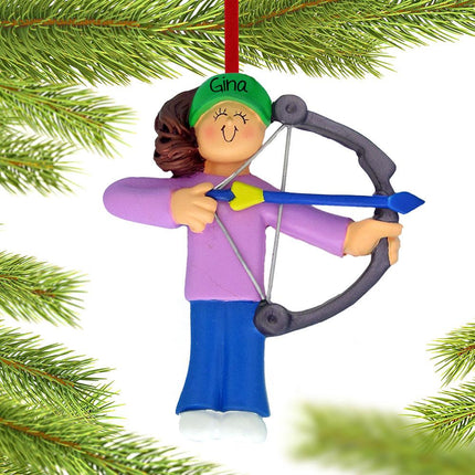 Archery Ornament - Female or Male - GENDER - Female created by ORNAMENT SHOP