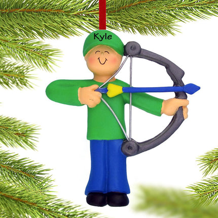 Archery Ornament - Female or Male - GENDER - Male created by ORNAMENT SHOP