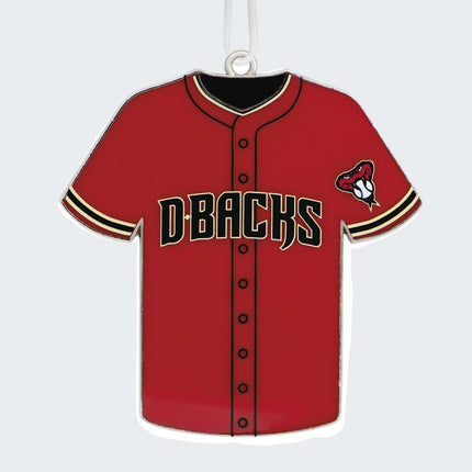 Arizona Diamondbacks Metal Jersey Ornament created by HALLMARK and designed by Ornament Shop