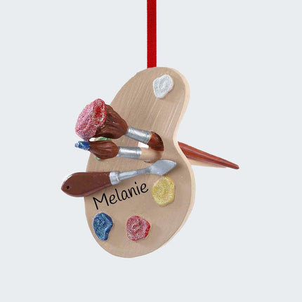 Artist's Palette Ornament created by KURT ADLER and designed by Ornament Shop