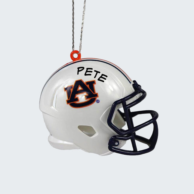 Auburn University Football Helmet Ornament created by ORNAMENT SHOP