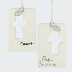 Baby's Christening Ornament created by ORNAMENT SHOP