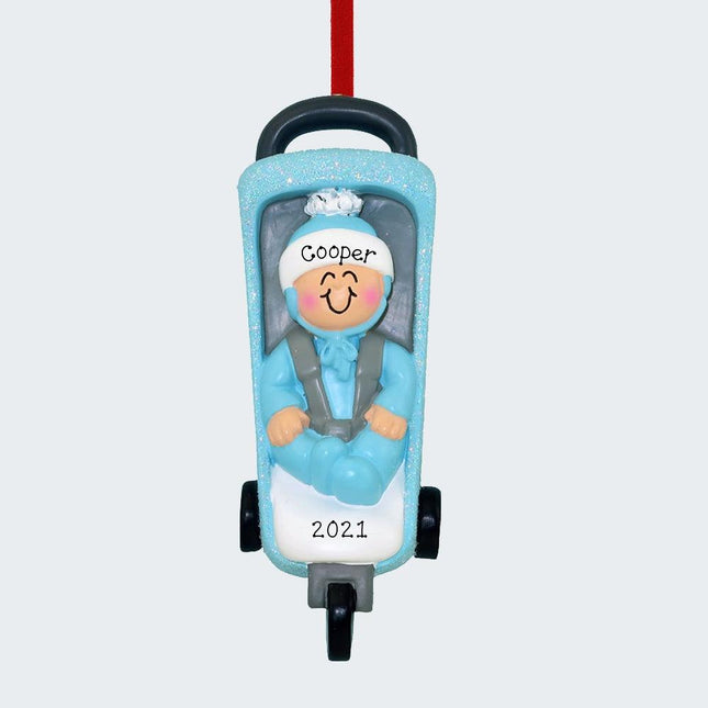 Baby Stroller Personalized Ornament created by ORNAMENT SHOP
