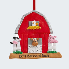 Barn Ornament created by RUDOLPH AND ME and designed by Ornament Shop