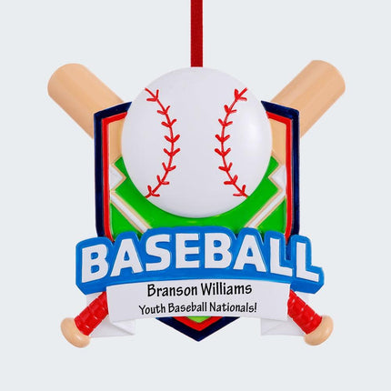 Baseball Diamond Ornament created by ORNAMENT SHOP