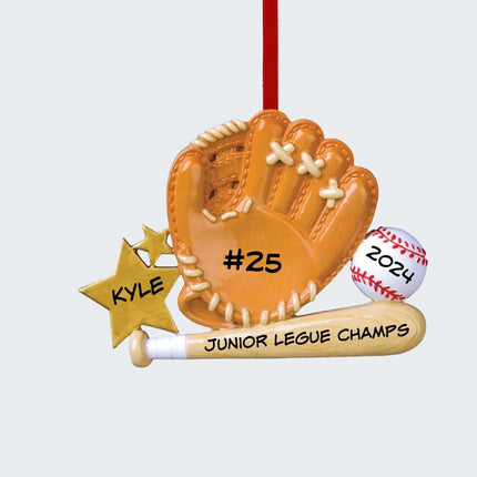 Baseball Sport Glove Ornament created by ORNAMENT SHOP
