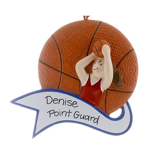 Basketball Female Ornament