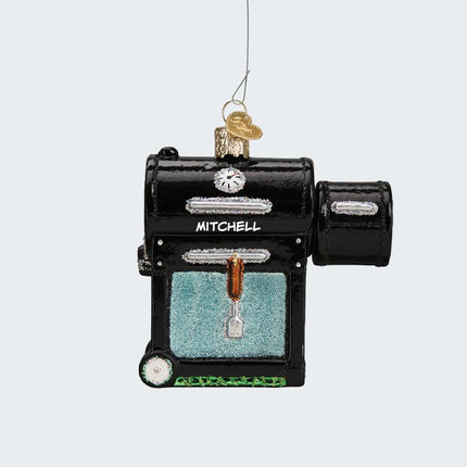 BBQ Smoker Ornament created by OLD WORLD CHRISTMAS and designed by Ornament Shop