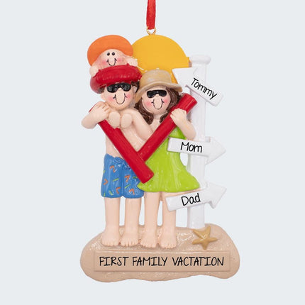 Beach Day Ornament created by RUDOLPH AND ME and designed by Ornament Shop