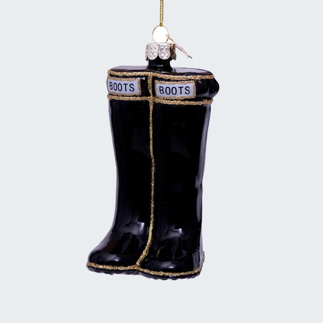 Black Boots Ornament created by ORNAMENT SHOP