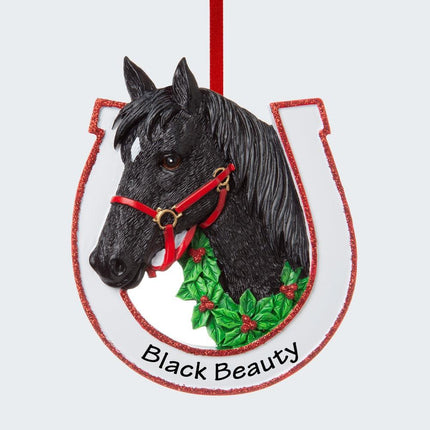Black Horse Ornament created by ORNAMENT SHOP
