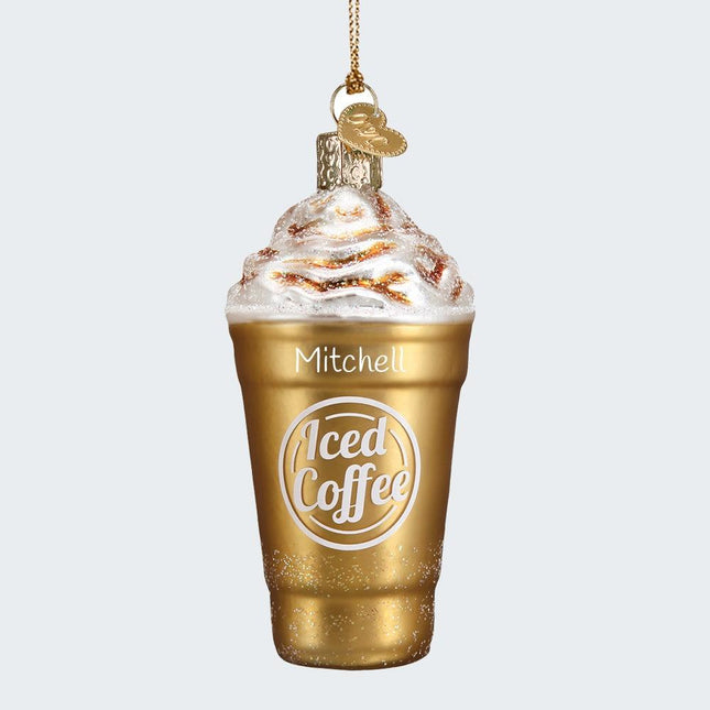 Blended Coffee Ornament created by OLD WORLD CHRISTMAS and designed by Ornament Shop