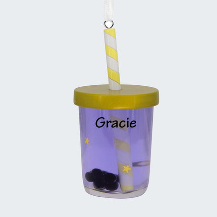 Boba Tea Ornament created by HALLMARK and designed by Ornament Shop