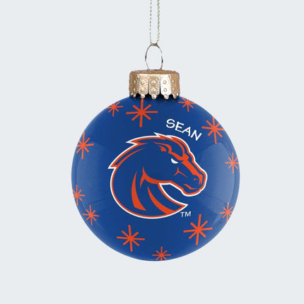 Boise State 2022 Ball Ornament created by ORNAMENT SHOP