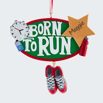Born to Run Ornament created by KURT ADLER and designed by Ornament Shop