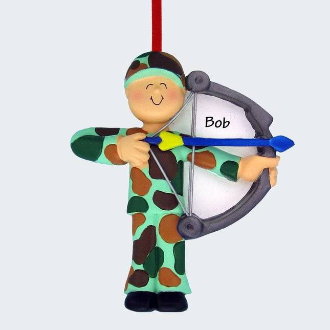 Bow Hunter Ornament created by ORNAMENT SHOP