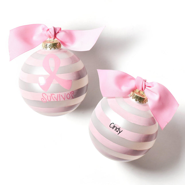 Breast Cancer Survivor Ornament created by ORNAMENT SHOP