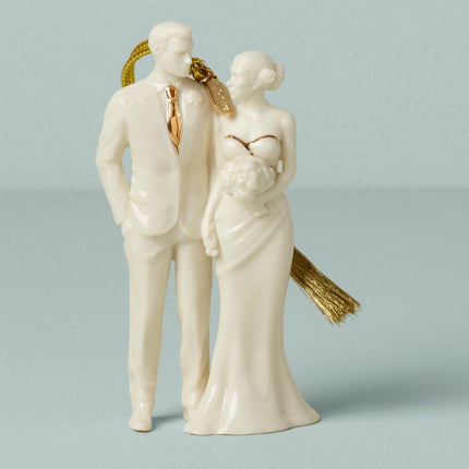 Bride & Groom Personalized Ornament created by LENOX and designed by Ornament Shop