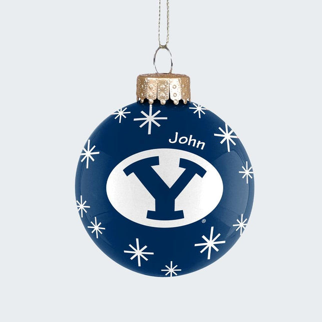 Brigham Young 2022 Ball Ornament created by ORNAMENT SHOP