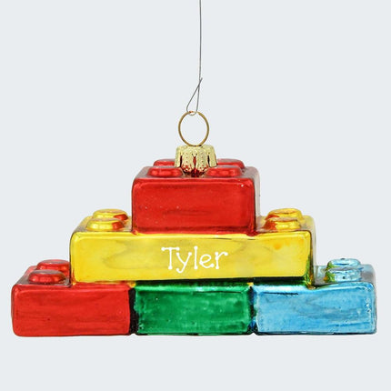Building Blocks Ornament created by BRONNERS and designed by Ornament Shop