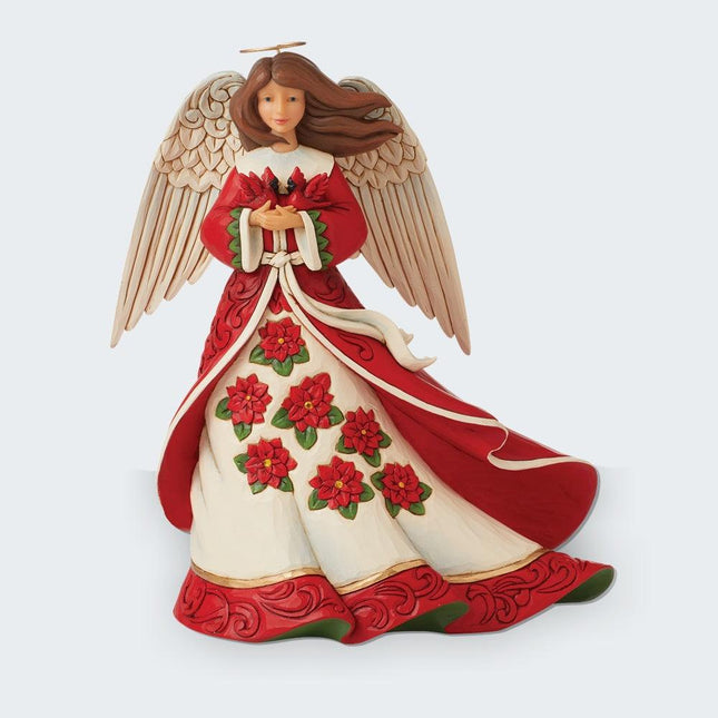Cardinal Angel Tabletop Ornament created by JIM SHORE and designed by Ornament Shop