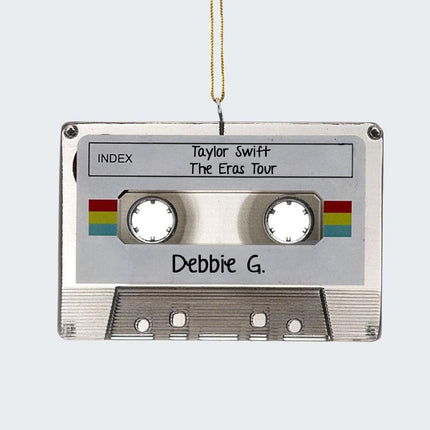 Cassette Music Tape Ornament created by TREE BUDDEES and designed by Ornament Shop