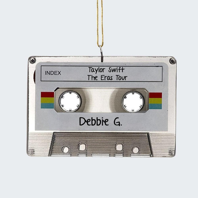 Cassette Music Tape Ornament created by TREE BUDDEES and designed by Ornament Shop