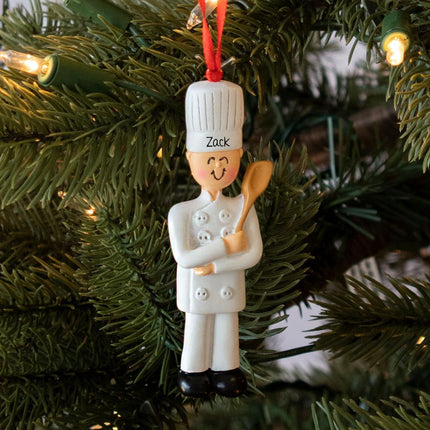 Chef Personalized Ornament created by ORNAMENT SHOP