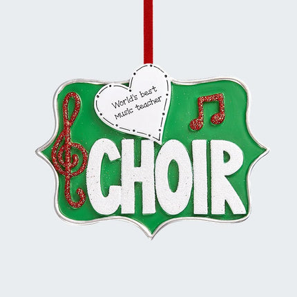Choir Ornament created by RUDOLPH AND ME and designed by Ornament Shop