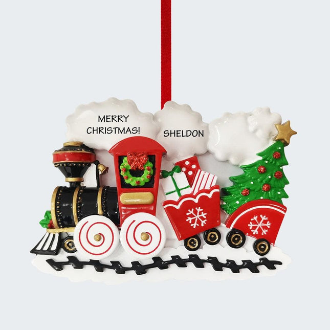 Christmas Train Ornament created by ORNAMENT SHOP