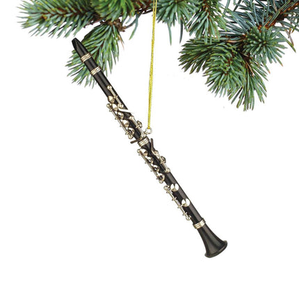 Clarinet Black Ornament created by BROADWAY and designed by Ornament Shop