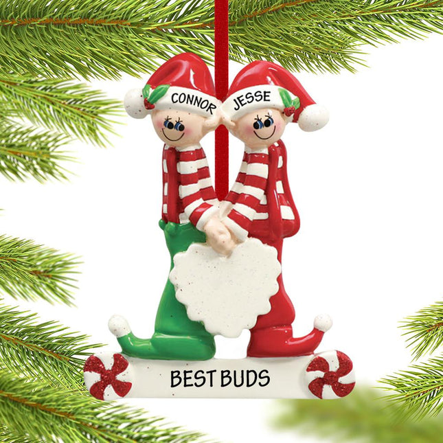 Close Brothers or Friends Ornament created by RUDOLPH AND ME and designed by Ornament Shop
