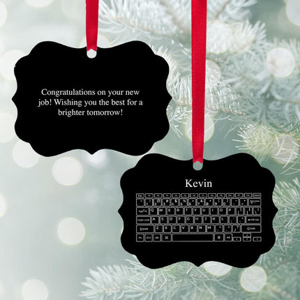 Congratulations On Your New Job! Keyboard Ornament created by ORNAMENT SHOP