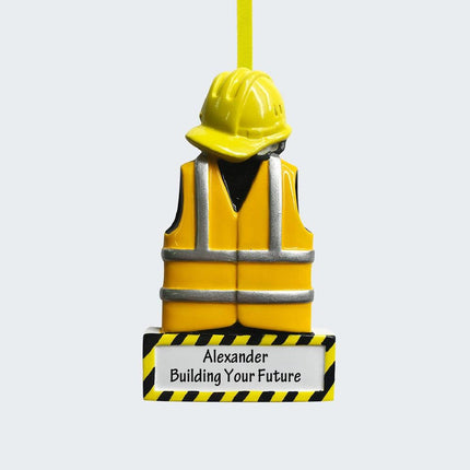 Construction Uniform Ornament created by ORNAMENT SHOP