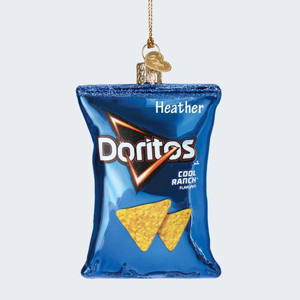 Cool Ranch Doritos Ornament created by OLD WORLD CHRISTMAS and designed by Ornament Shop